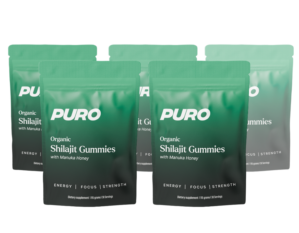 Organic Shilajit Daily Gummies (B3G2)