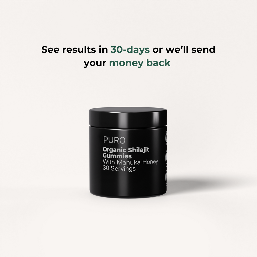 Organic Shilajit Daily Gummies