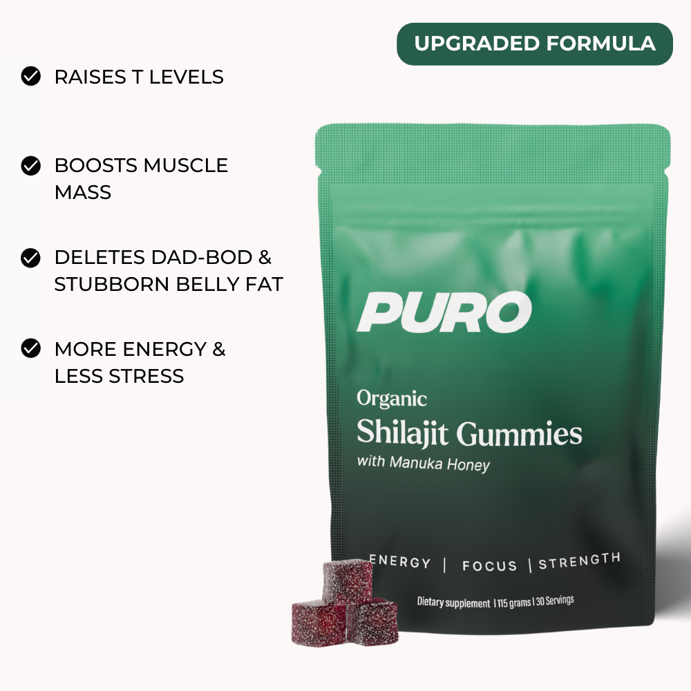 Organic Shilajit Daily Gummies