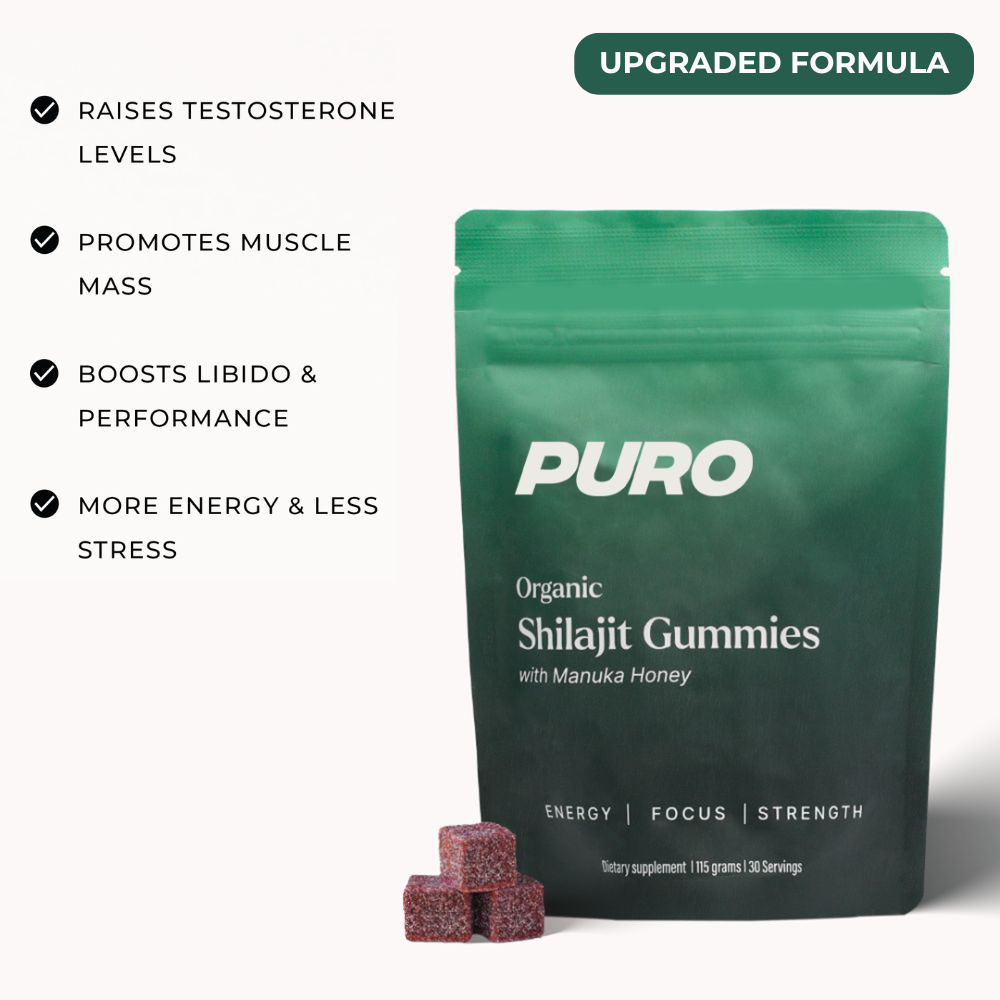 Organic Shilajit Daily Gummies (Optimised Images)